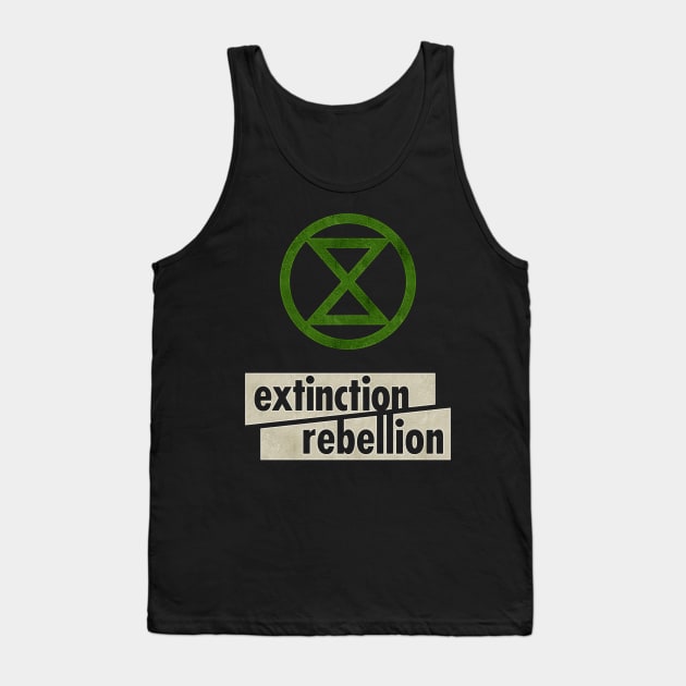 Extinction Rebellion Tank Top by Ricardo77